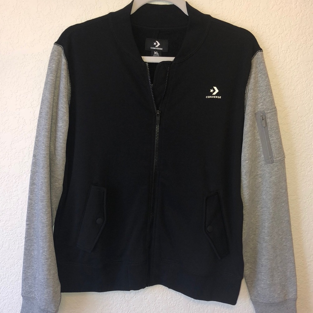 🖤Black and Grey Converse Jacket🖤